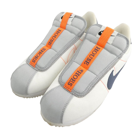NIKE ナイキ 18AW AV2950-100 × Kendrick Lamar Cortez Kenny 4 House Shoes ケンドリック・ラマー コルテッツ ケニー4 ハウスシューズ ローカットスニーカー ホワイト系 グレー系 26cm【中古】