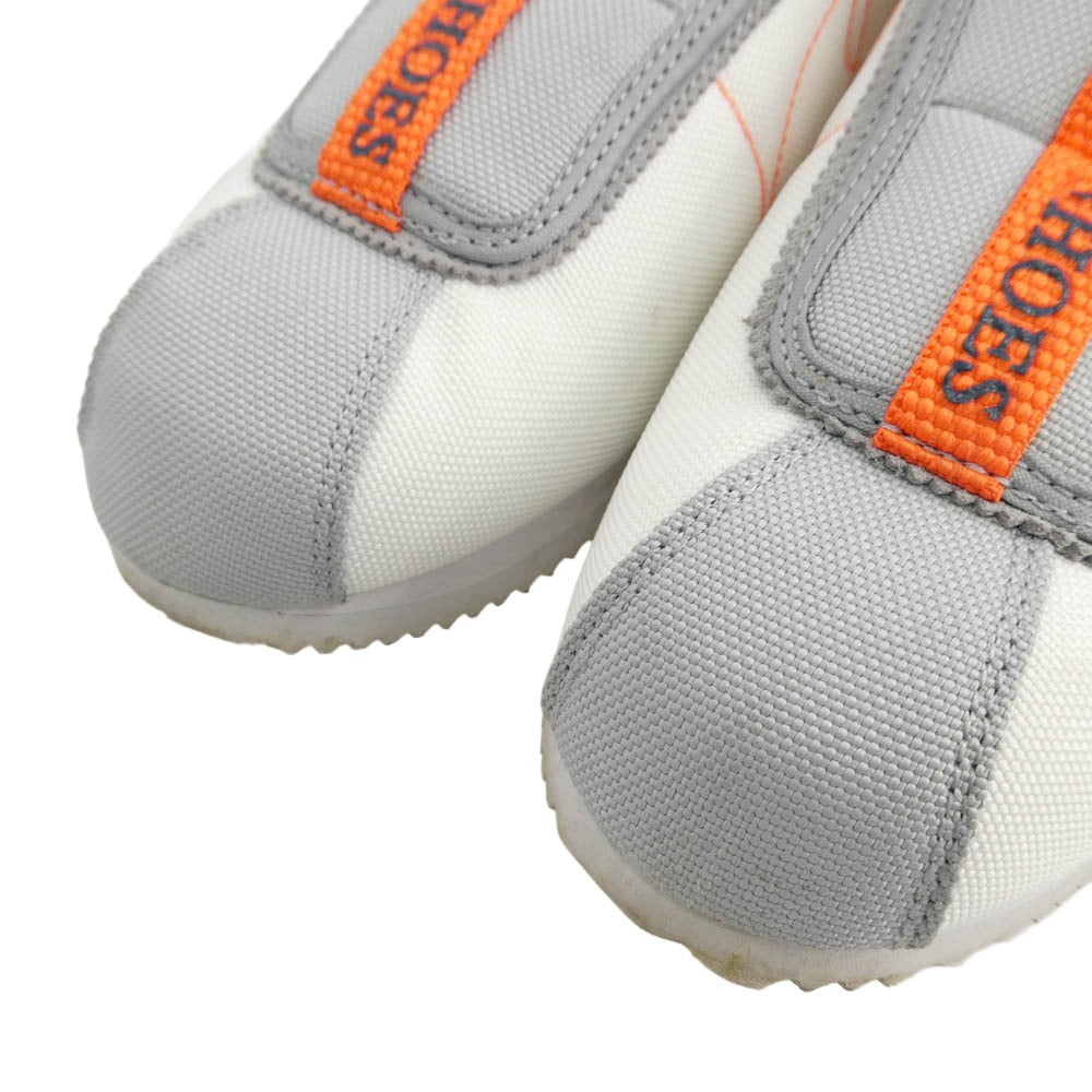 NIKE ナイキ 18AW AV2950-100 × Kendrick Lamar Cortez Kenny 4 House Shoes ケンドリック・ラマー コルテッツ ケニー4 ハウスシューズ ローカットスニーカー ホワイト系 グレー系 26cm【中古】