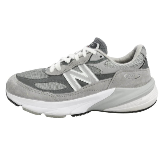 NEW BALANCE ニューバランス W990GL6 USA製 990 V6 Gray Heel USA Logo グレー ヒール USAロゴ ローカット スニーカー グレー系 ホワイト系 25cm【中古】