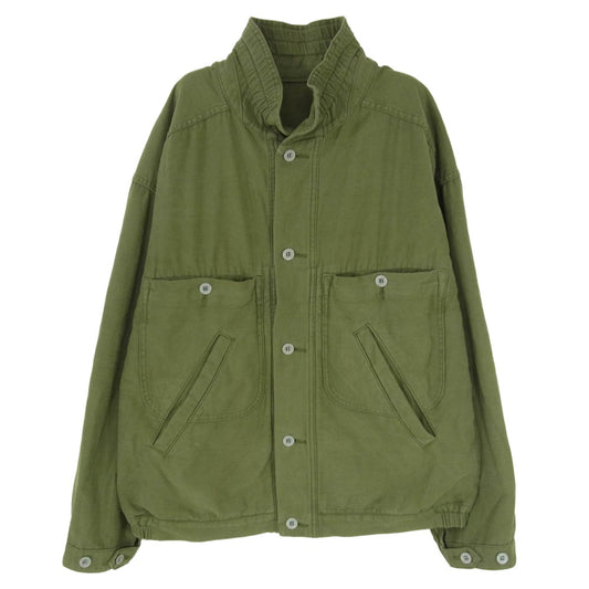 TENDERLOIN テンダーロイン 23SS FATIGUE JKT ファティーグ スタンドカラー ジャケット カーキ系 S【中古】