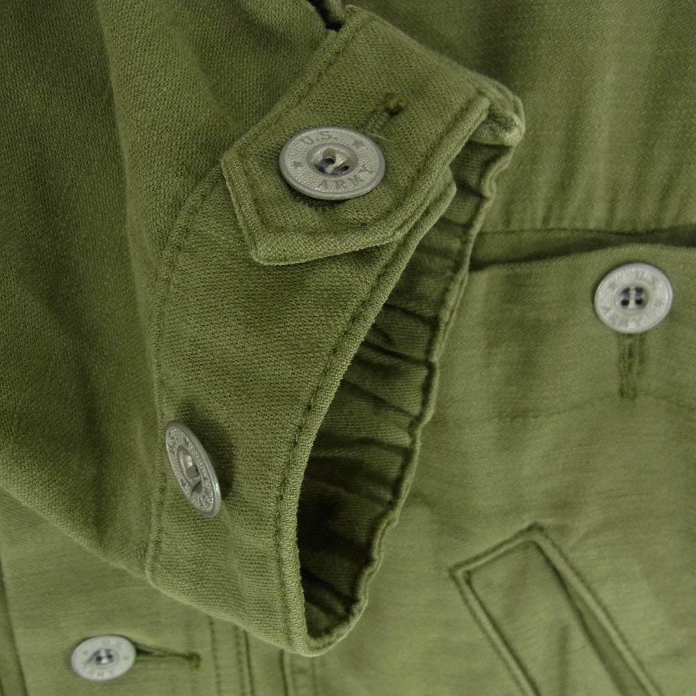 TENDERLOIN テンダーロイン 23SS FATIGUE JKT ファティーグ スタンドカラー ジャケット カーキ系 S【中古】