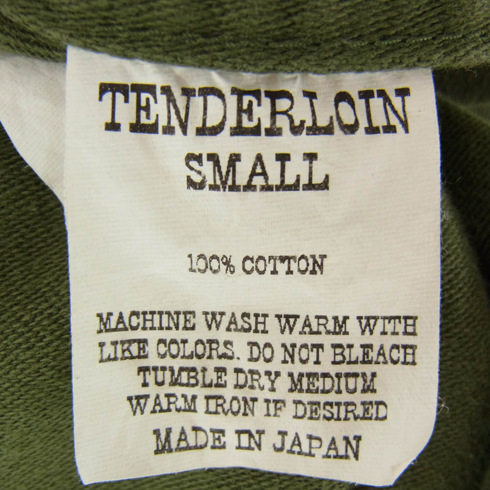 TENDERLOIN テンダーロイン 23SS FATIGUE JKT ファティーグ スタンドカラー ジャケット カーキ系 S【中古】