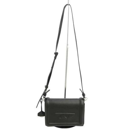 DIESEL ディーゼル X10159 P6728 YBYS S CROSSBODY レザー クロスボディ ショルダーバッグ ブラック系【中古】