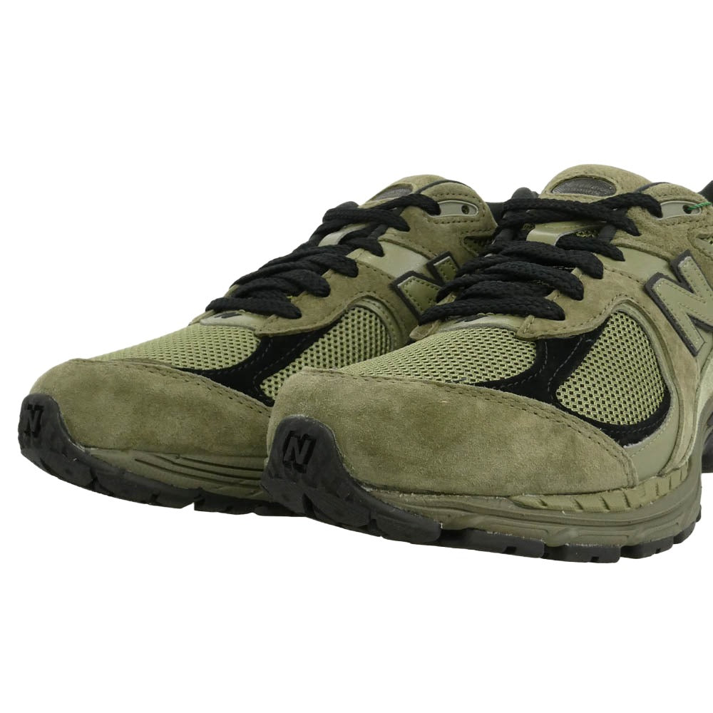 NEW BALANCE ニューバランス M2002ROL 2002R Dark Camo Dark Olivine Black スエード メッシュ スニーカー モスグリーン系 28.5cm【新古品】【未使用】【中古】