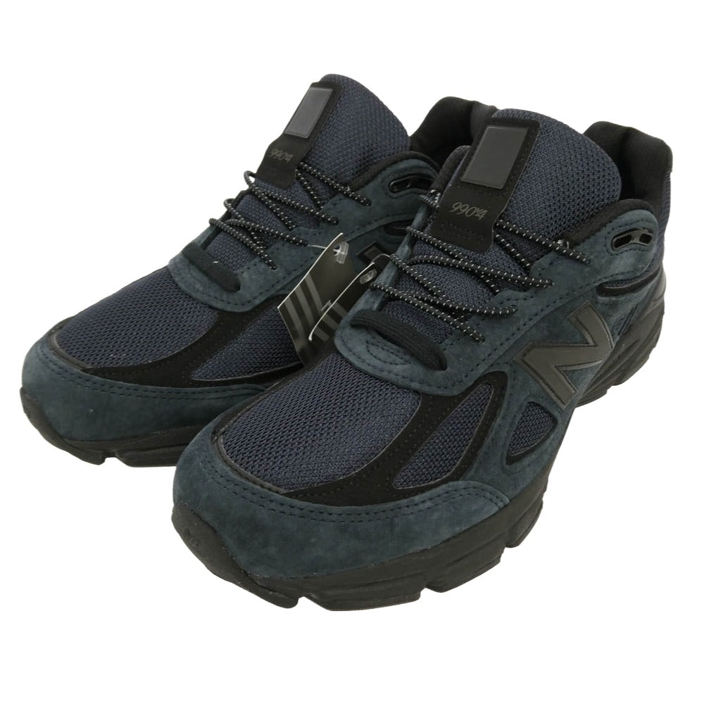 NEW BALANCE ニューバランス M990JJ4 x JJJJound ジョウンド 990V4 Navy スエード スニーカー ネイビー系 28.5cm【新古品】【未使用】【中古】