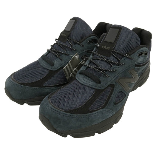 NEW BALANCE ニューバランス M990JJ4 x JJJJound ジョウンド 990V4 Navy スエード スニーカー ネイビー系 28.5cm【新古品】【未使用】【中古】