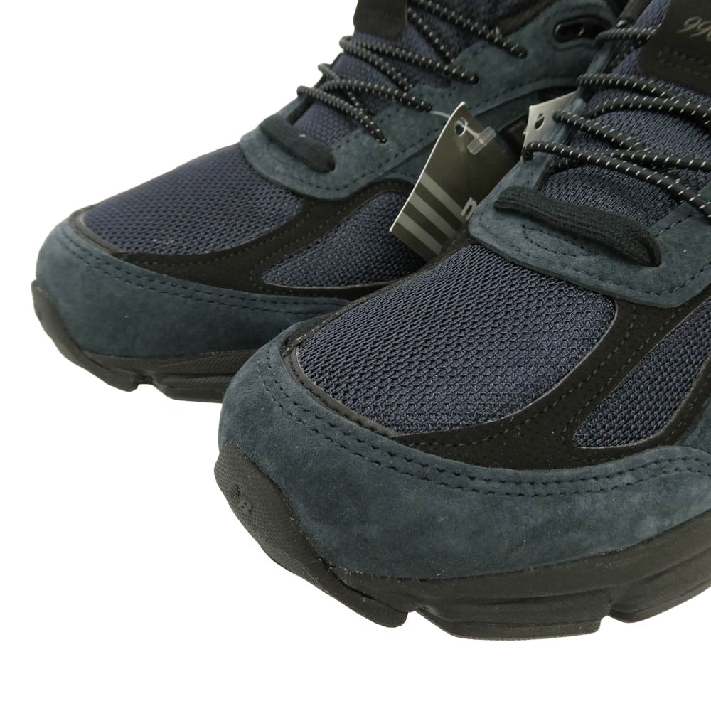 NEW BALANCE ニューバランス M990JJ4 x JJJJound ジョウンド 990V4 Navy スエード スニーカー ネイビー系 28.5cm【新古品】【未使用】【中古】