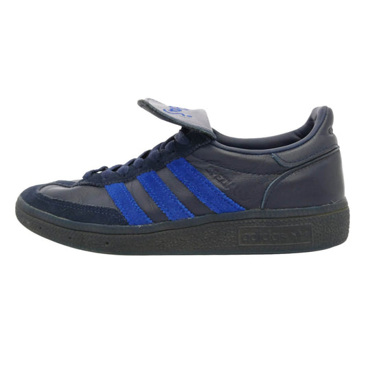 adidas アディダス HP6696 × SHUKYU シュウキュウ × E-WAX イーワックス HANDBALL SPEZIAL ハンドボール スペツィアル スニーカー ネイビー系 23cm【中古】