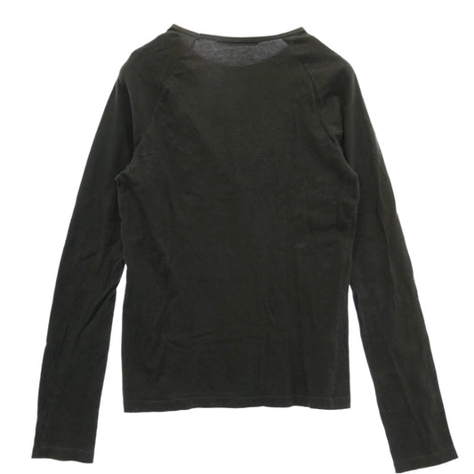 BALENCIAGA バレンシアガ Nicolas Ghesquiere ニコラ・ジェスキエール期 spider printed long sleeve スパイダー プリント 長袖 カットソー グレー系 XS【中古】