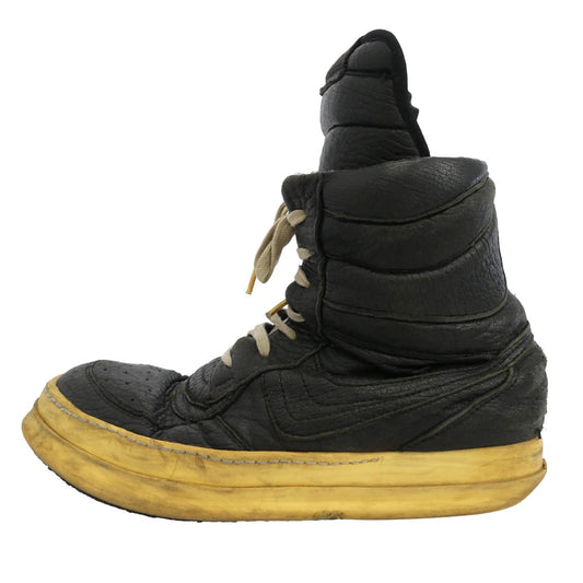 Rick Owens リックオウエンス 初期 archive アーカイブ GEO DUNK ジオダンク レザー ハイカット スニーカー ブラック系【中古】