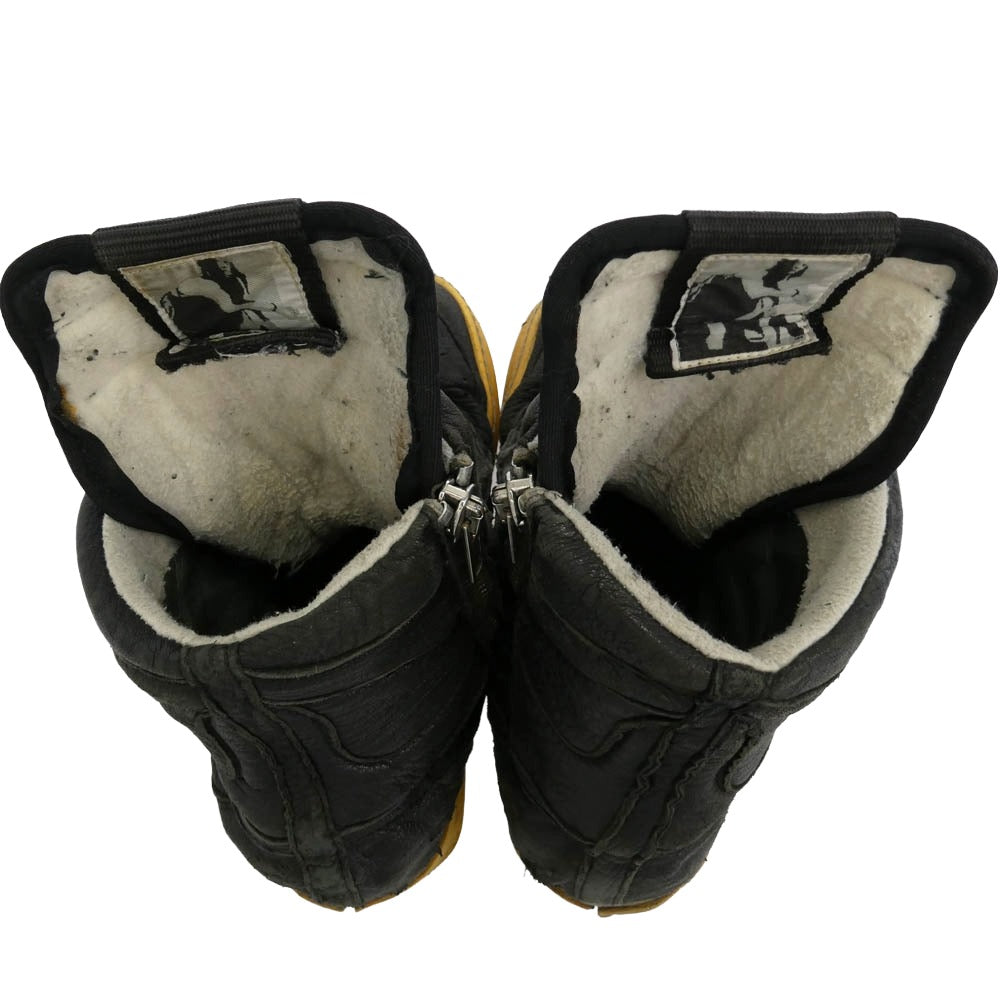Rick Owens リックオウエンス 初期 archive アーカイブ GEO DUNK ジオダンク レザー ハイカット スニーカー ブラック系【中古】