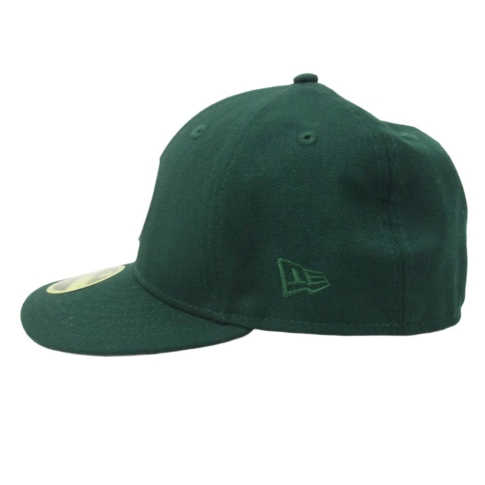 NEW ERA ニューエラ x HIDDEN NEW YORK ヒドゥンニューヨーク 59FIFTY コーデュロイ キャップ 帽子 グリーン系【中古】