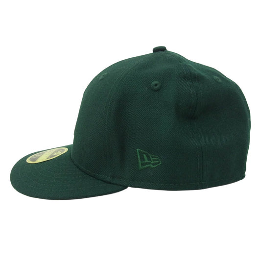 NEW ERA ニューエラ x HIDDEN NEW YORK ヒドゥンニューヨーク 59FIFTY コーデュロイ キャップ 帽子 グリーン系【中古】