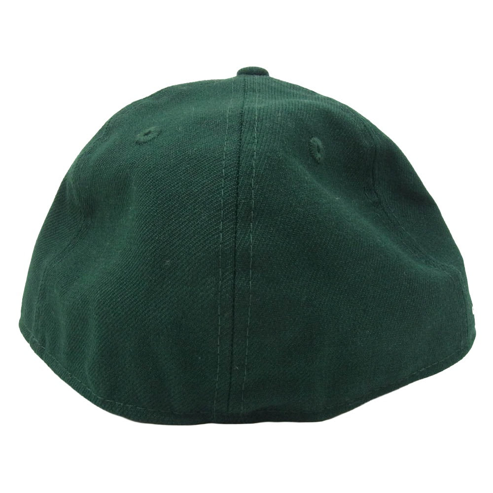 NEW ERA ニューエラ x HIDDEN NEW YORK ヒドゥンニューヨーク 59FIFTY コーデュロイ キャップ 帽子 グリーン系【中古】