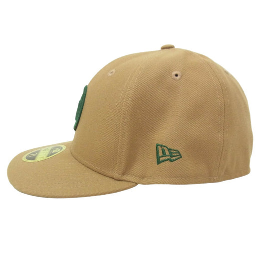 NEW ERA ニューエラ x HIDDEN NEW YORK ヒドゥンニューヨーク 59FIFTY コーデュロイ キャップ 帽子 ベージュ系【中古】