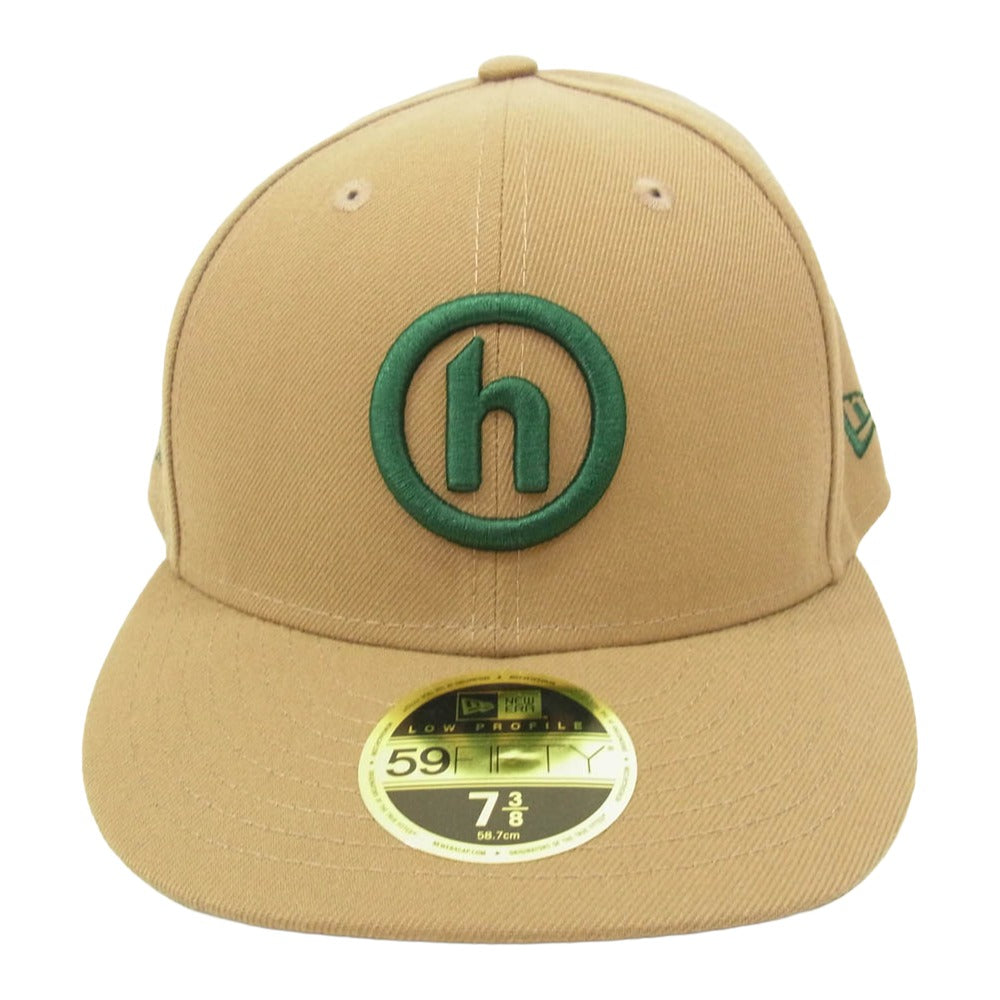 NEW ERA ニューエラ x HIDDEN NEW YORK ヒドゥンニューヨーク 59FIFTY コーデュロイ キャップ 帽子 ベージュ系【中古】