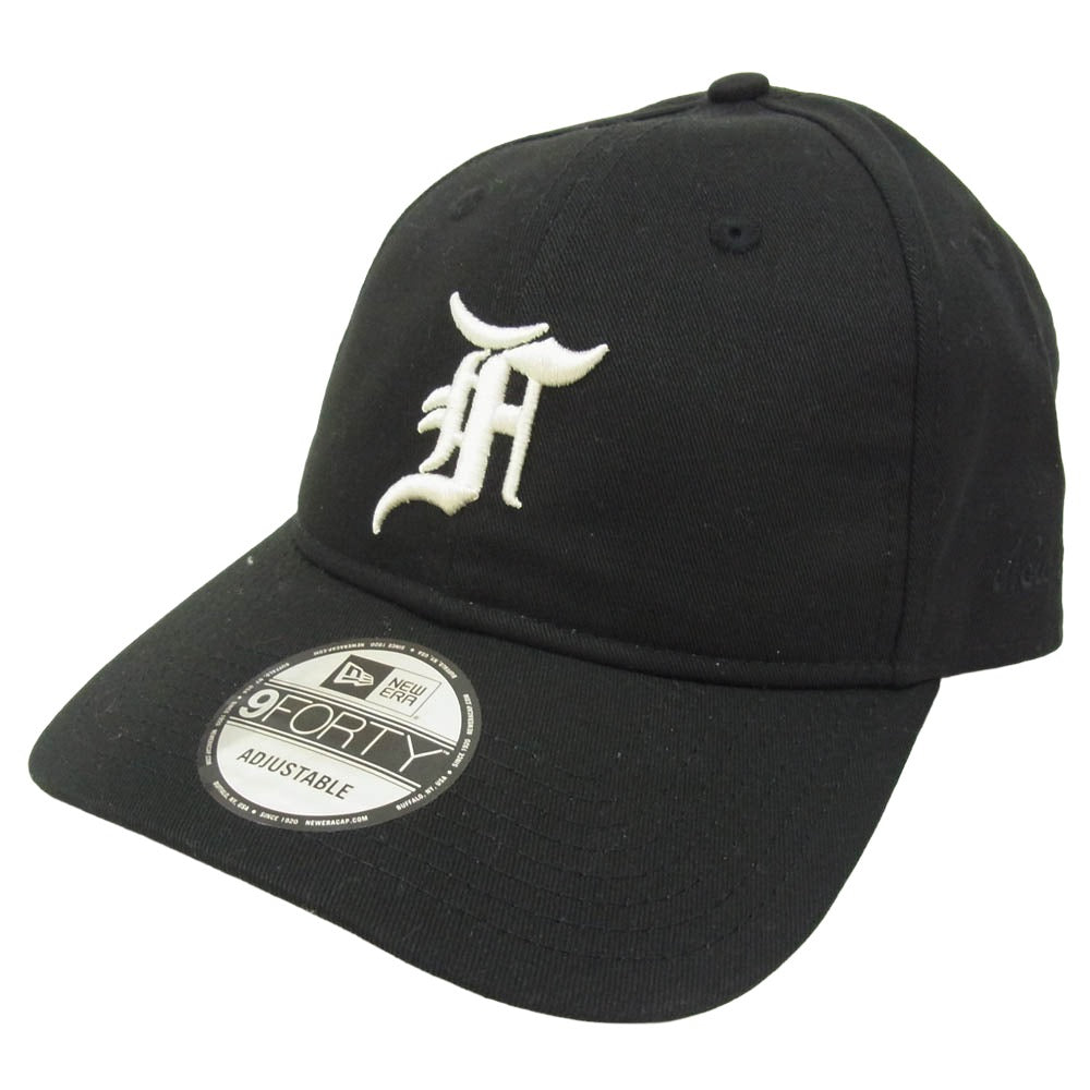 FEAR OF GOD フィアオブゴッド NEW ERA ニューエラ x NEW ERA ニューエラ 9Forty Unstructured Chicago White Sox アンストラクチャード シカゴホワイトソックス キャップ 帽子 ブラック系【中古】