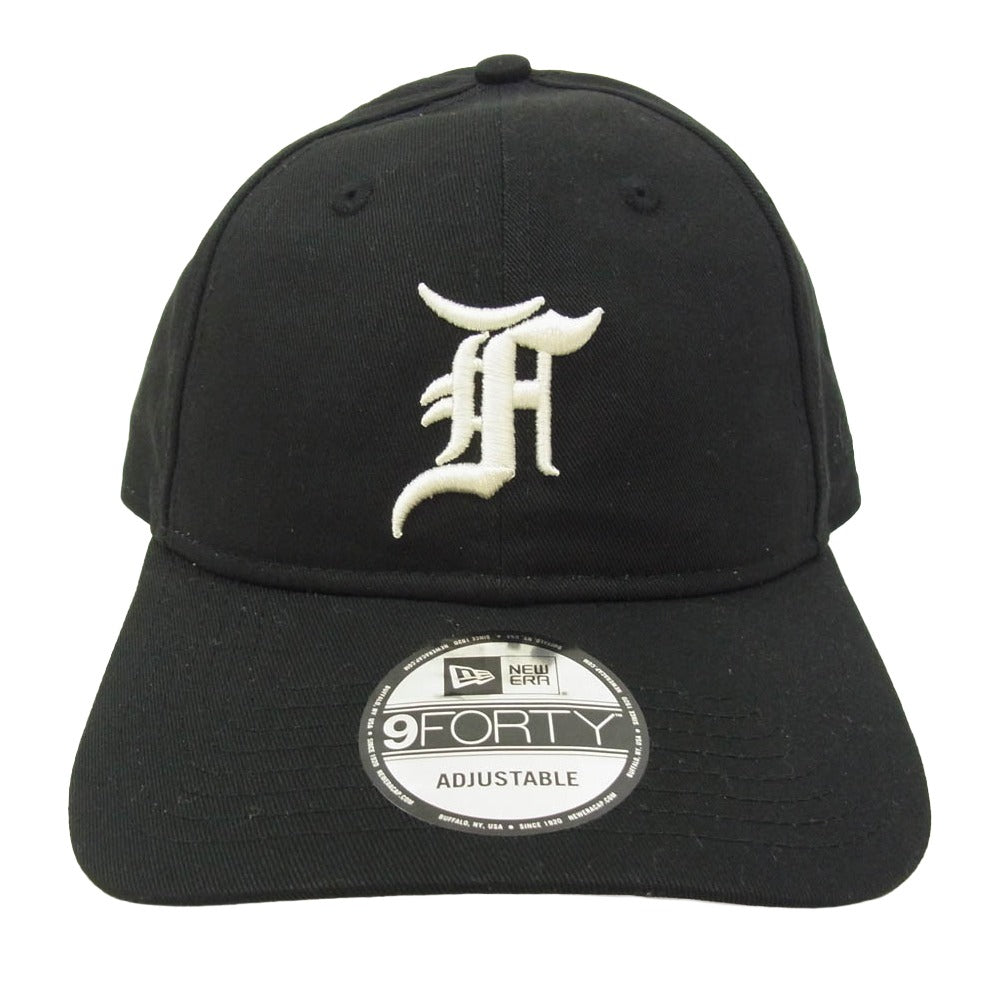 FEAR OF GOD フィアオブゴッド NEW ERA ニューエラ x NEW ERA ニューエラ 9Forty Unstructured Chicago White Sox アンストラクチャード シカゴホワイトソックス キャップ 帽子 ブラック系【中古】