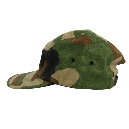 Supreme シュプリーム camo camp cap カモ キャンプ キャップ 帽子 カーキ系【中古】