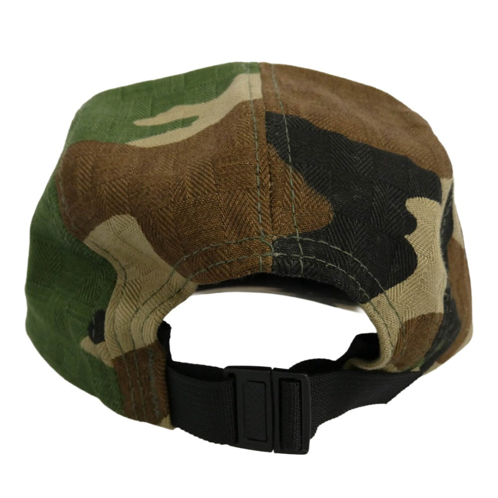 Supreme シュプリーム camo camp cap カモ キャンプ キャップ 帽子 カーキ系【中古】