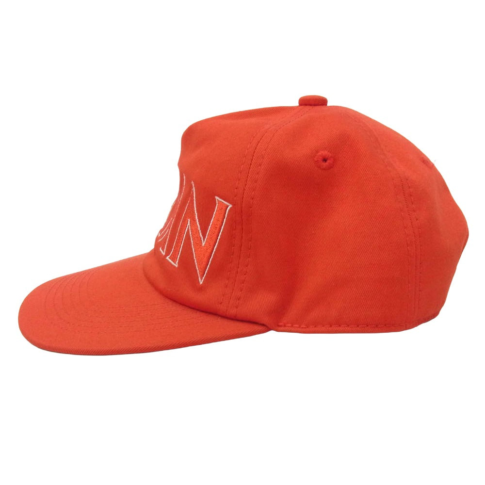 SAINT MICHAEL セントマイケル SM-HR1-0000-092 HYMN CAP BABY MICHAEL 刺繍 キャップ 帽子 レッド系 OS【美品】【中古】