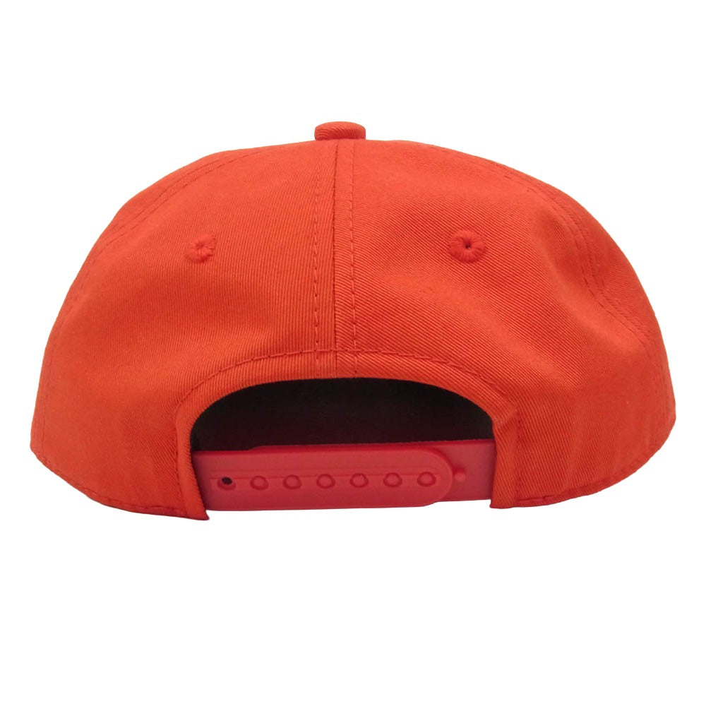 SAINT MICHAEL セントマイケル SM-HR1-0000-092 HYMN CAP BABY MICHAEL 刺繍 キャップ 帽子 レッド系 OS【美品】【中古】