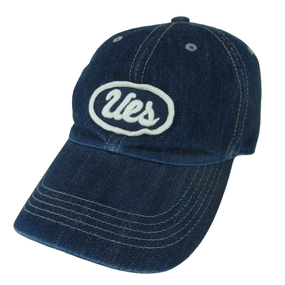 UES ウエス UNION MADE デニム キャップ 帽子 インディゴブルー系 L【中古】
