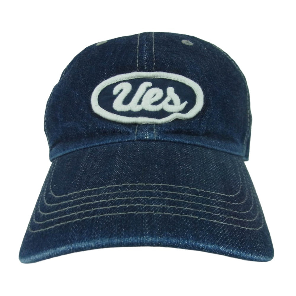 UES ウエス UNION MADE デニム キャップ 帽子 インディゴブルー系 L【中古】