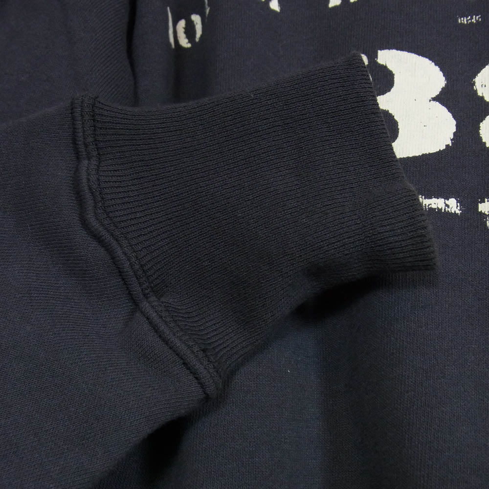 WAREHOUSE ウエアハウス BOISE HIGH SCHOOL 両v ロゴ スウェット ステンシル ダークグレー系 40【中古】