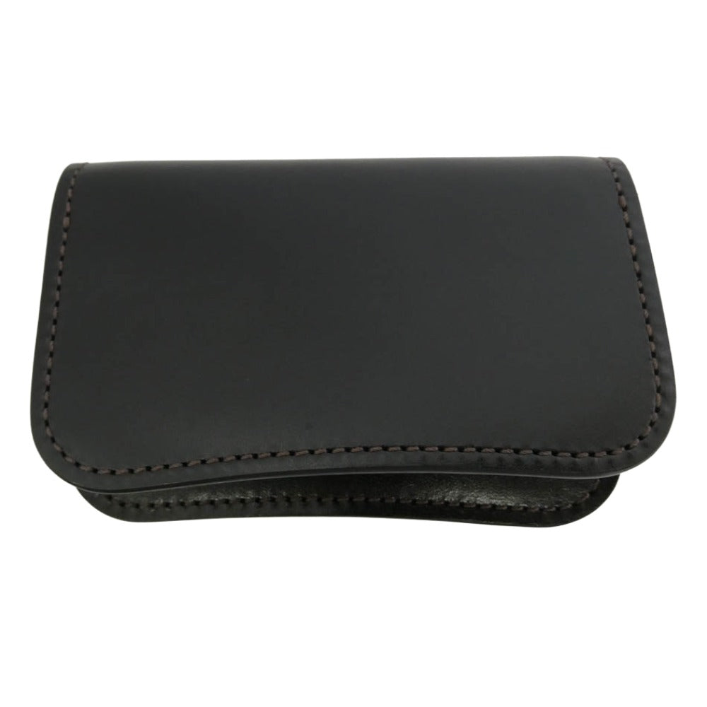 WILDSWANS ワイルドスワンズ SADDLE PULL UP GENERAL ジェネラル カードケース ブラック系【美品】【中古】