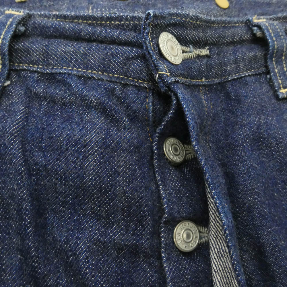 Levi's リーバイス A4410-0003 LVC 1922MODEL 501XX 1992年モデル シンチバック サスペンダーボタン デニム パンツ インディゴブルー系 W32L34【中古】