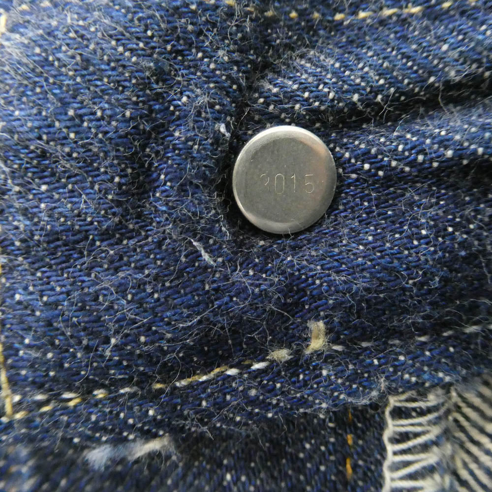 Levi's リーバイス A4410-0003 LVC 1922MODEL 501XX 1992年モデル シンチバック サスペンダーボタン デニム パンツ インディゴブルー系 W32L34【中古】