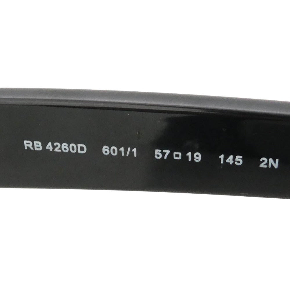 Ray-Ban レイバン RB426D アジアンフィット ウェイトリン アイウェア サングラス ブラック系 57◻︎19-145【中古】