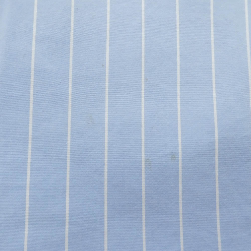 OAMC オーエーエムシー 24SS 24E28OAU98 KURT SHIRT STRIPES ストライプ カート 半袖 シャツ ライトブルー系 S【中古】