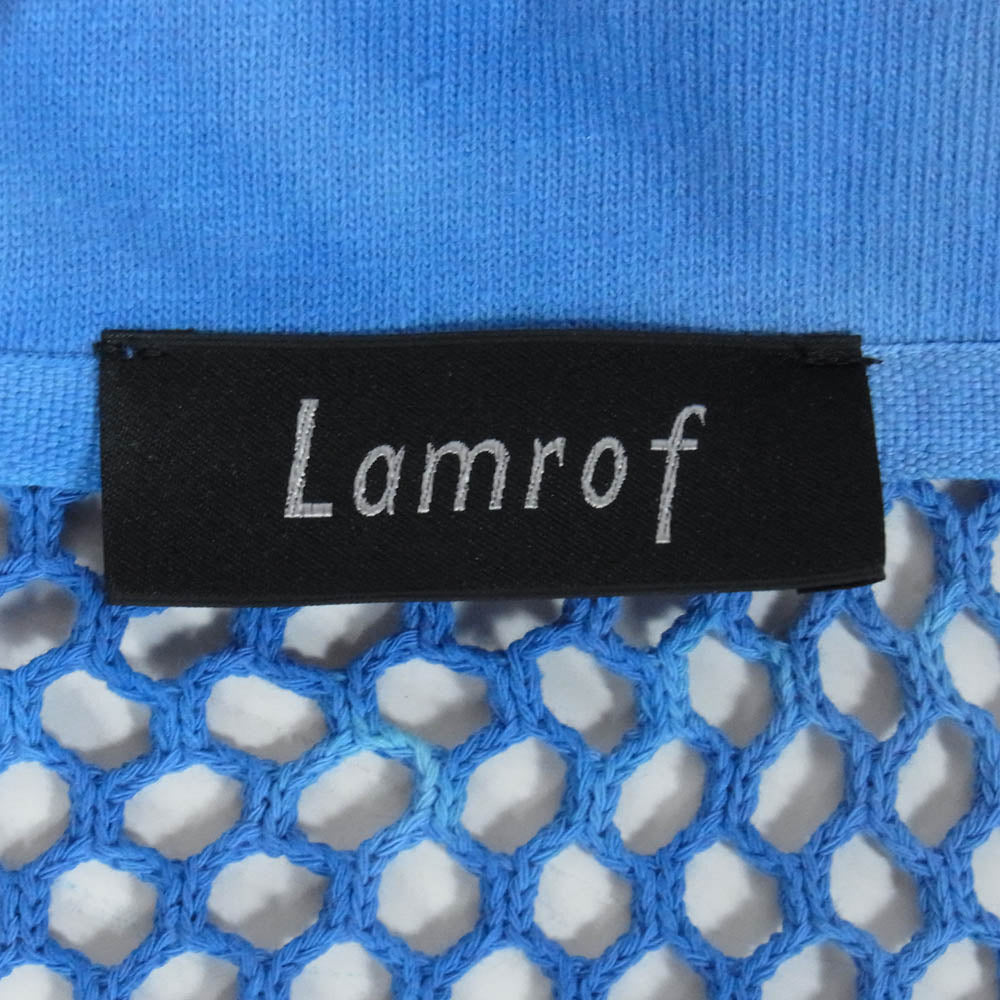 ラムロフ 26SS AMI ART SHIRTS アミアート メッシュ シャツ 青朱黒系 1【中古】