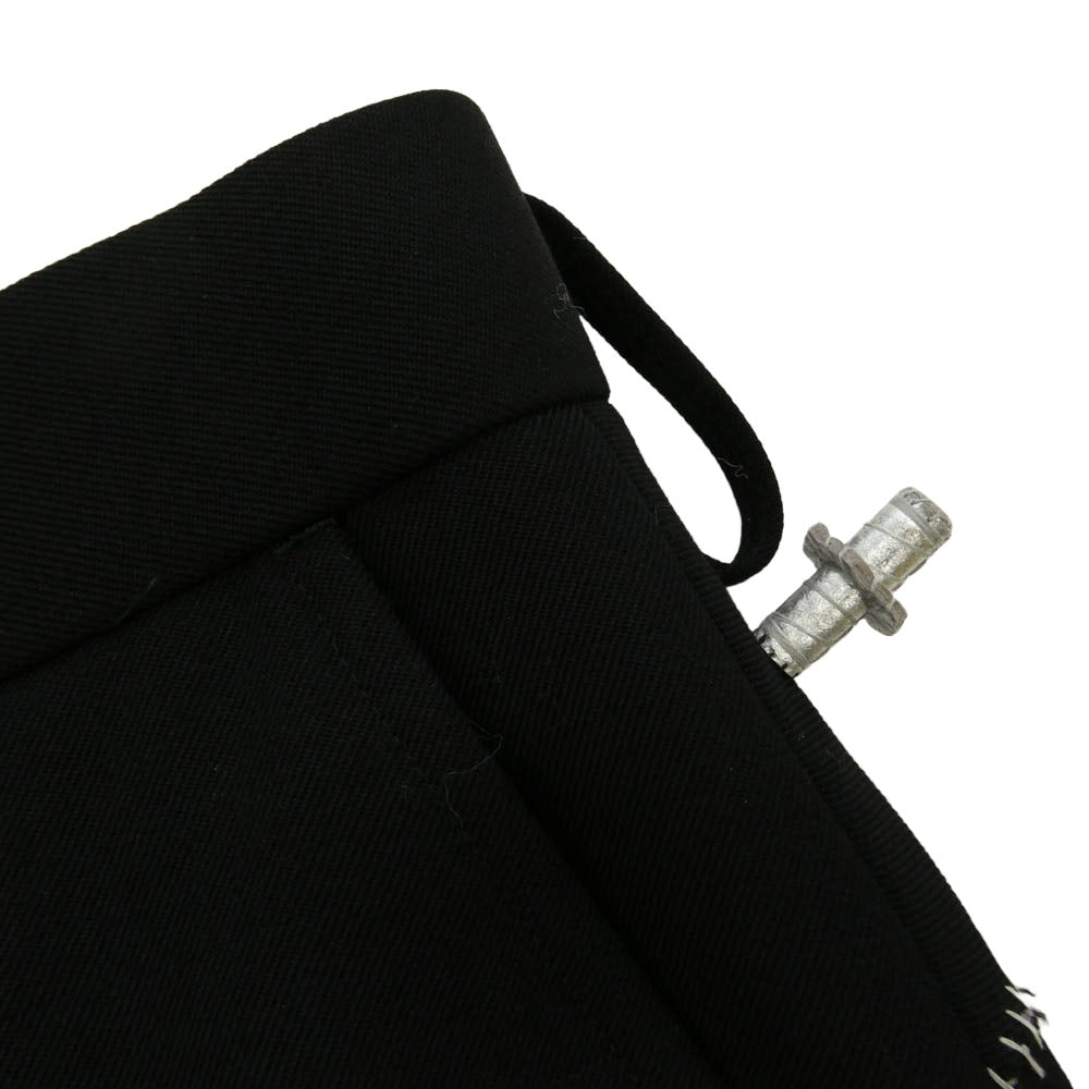 doublet ダブレット 24AW 24AW09PT280 FRANKENSTEIN CUTTING TROUSERS フランケンシュタイン トラウザー パンツ ブラック系【中古】