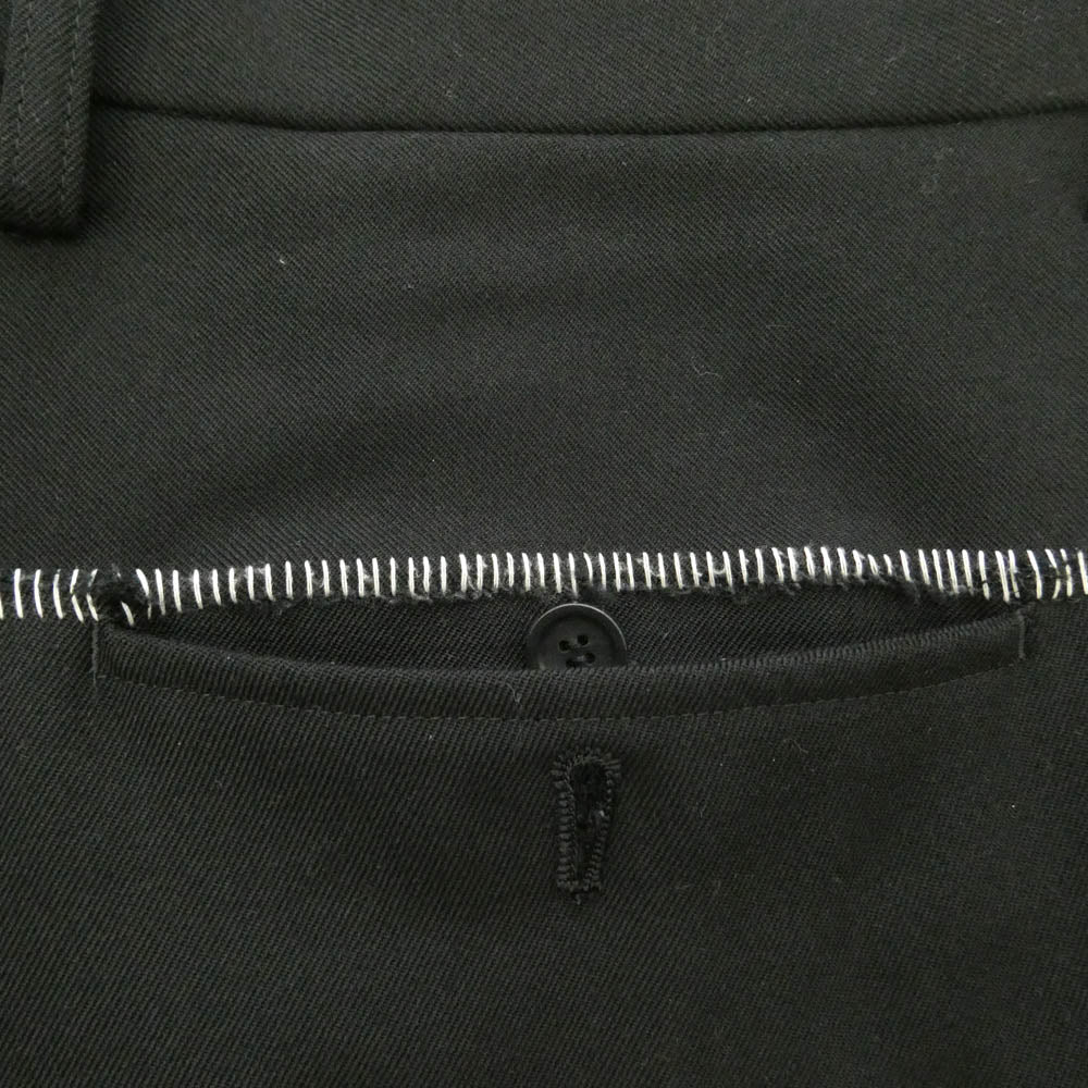 doublet ダブレット 24AW 24AW09PT280 FRANKENSTEIN CUTTING TROUSERS フランケンシュタイン トラウザー パンツ ブラック系【中古】