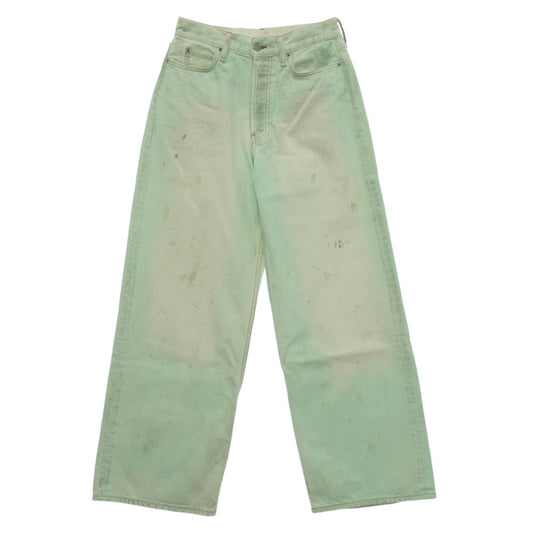 ACNE STUDIOS アクネストゥディオズ 1981M バギーフィット ジーンズ パンツ ライトグリーン系【中古】