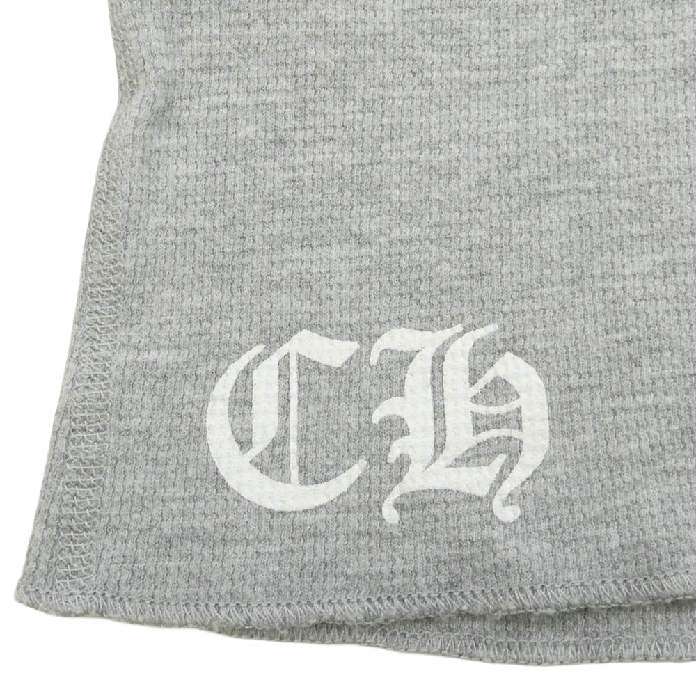CHROME HEARTS クロムハーツ（原本無） THERMAL サーマル アームロゴ 長袖 カットソー グレー系 L【中古】