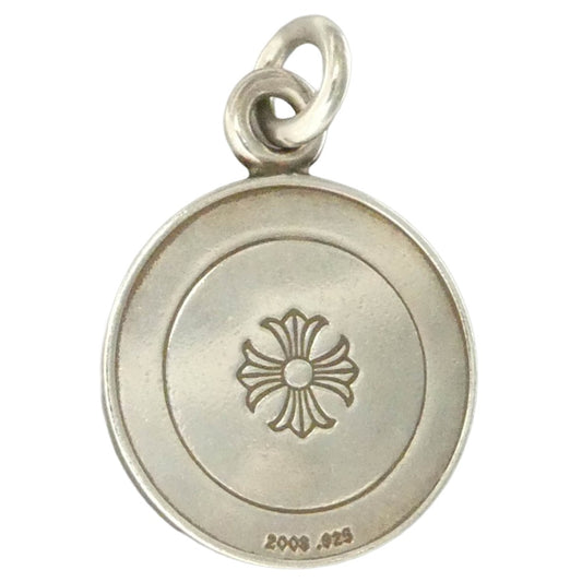 CHROME HEARTS クロムハーツ（原本無） CHRM ANGL MDL V2 エンジェル メダル チャーム ペンダントトップ シルバー系【中古】