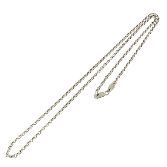 CHROME HEARTS クロムハーツ（原本無） 18inch NECKCHAIN ロールチェーン 18インチ ネックレス シルバー系【中古】