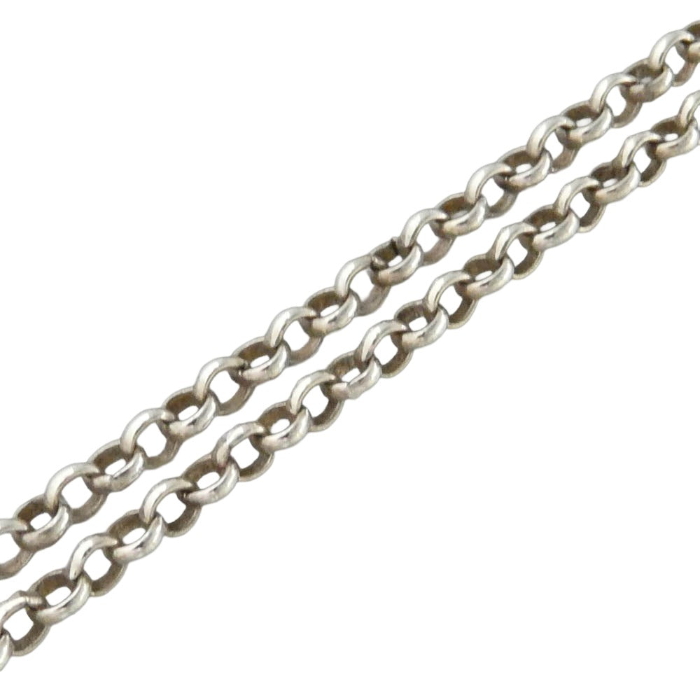 CHROME HEARTS クロムハーツ（原本無） 18inch NECKCHAIN ロールチェーン 18インチ ネックレス シルバー系【中古】