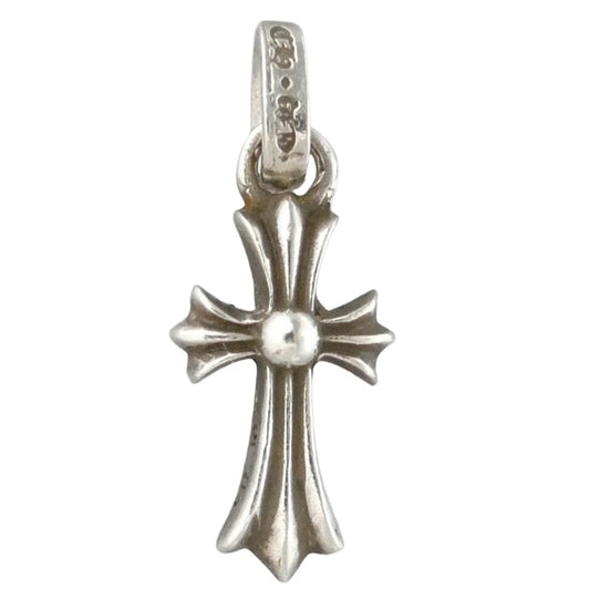 CHROME HEARTS クロムハーツ（原本無） ユナイテッドアローズ購入レシート付属 CRS BBYFAT ベイビー ファット クロス ペンダントトップ シルバー系【中古】