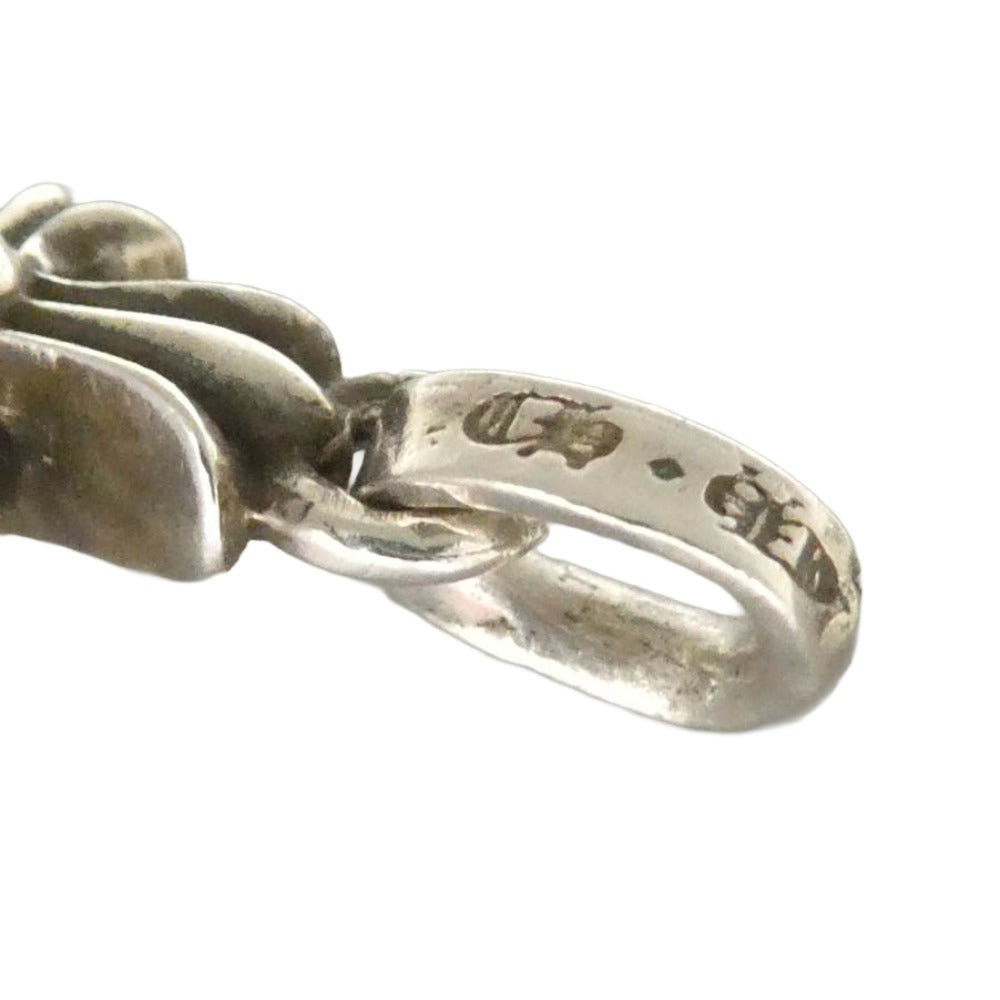CHROME HEARTS クロムハーツ（原本無） ユナイテッドアローズ購入レシート付属 CRS BBYFAT ベイビー ファット クロス ペンダントトップ シルバー系【中古】
