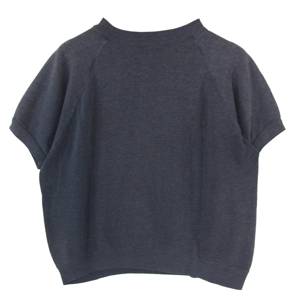 ヴィンテージ 60s PENNEYS ぺニーズ ラグラン トレーナー 半袖 スウェット ネイビー系 M【中古】