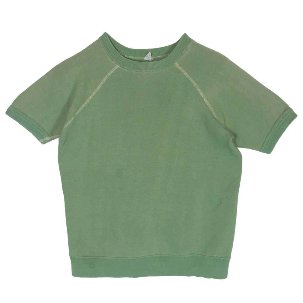 ヴィンテージ town craft タウンクラフト 半袖 スウェット グリーン系 XL【中古】