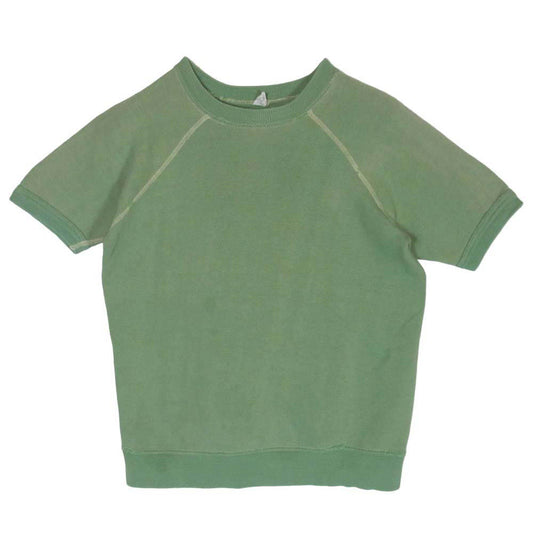 ヴィンテージ town craft タウンクラフト 半袖 スウェット グリーン系 XL【中古】