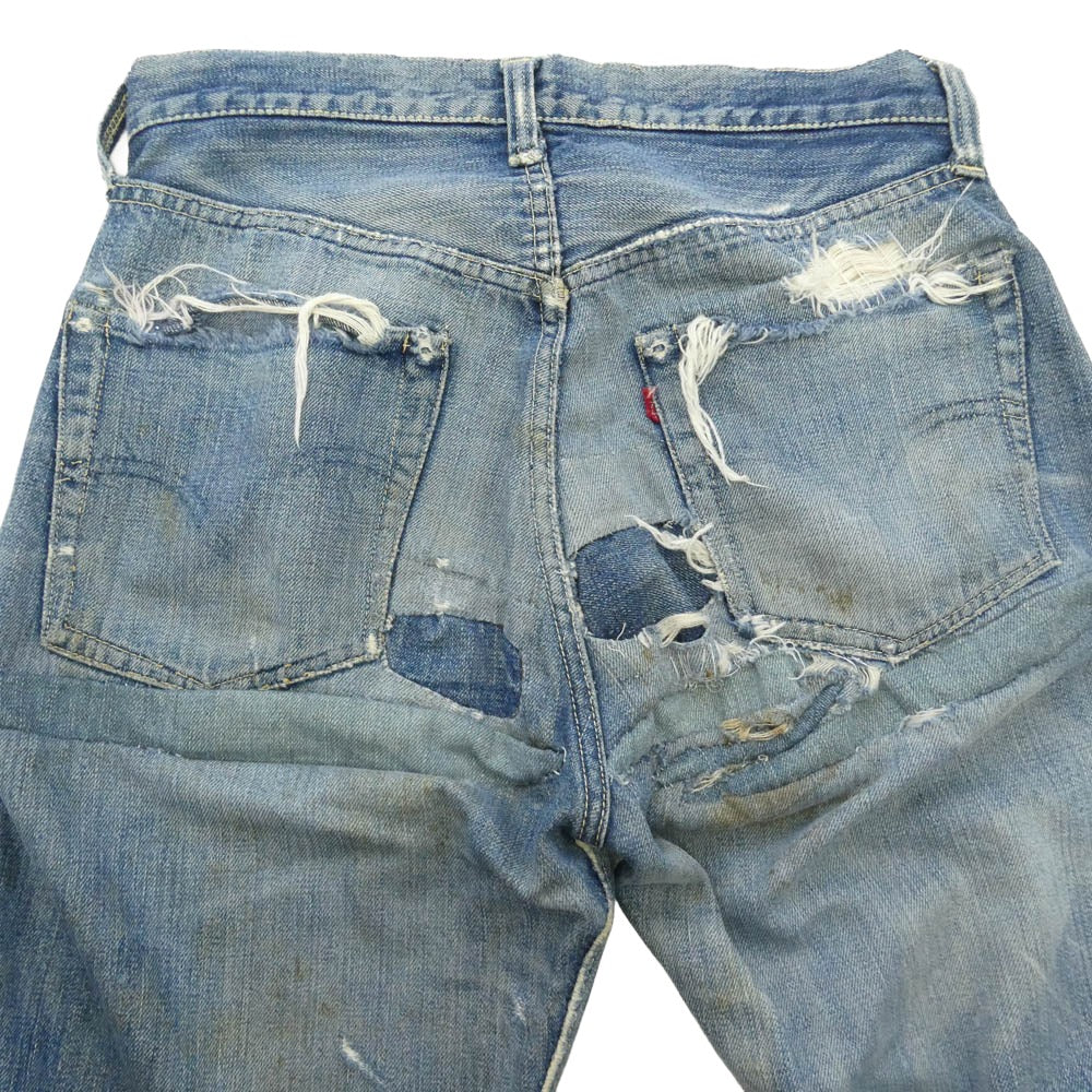 Levi's リーバイス 40s 501XX 47モデル トップボタン裏ドーム型刻印ツメ デニム パンツ W30 ブルー系 不明【中古】