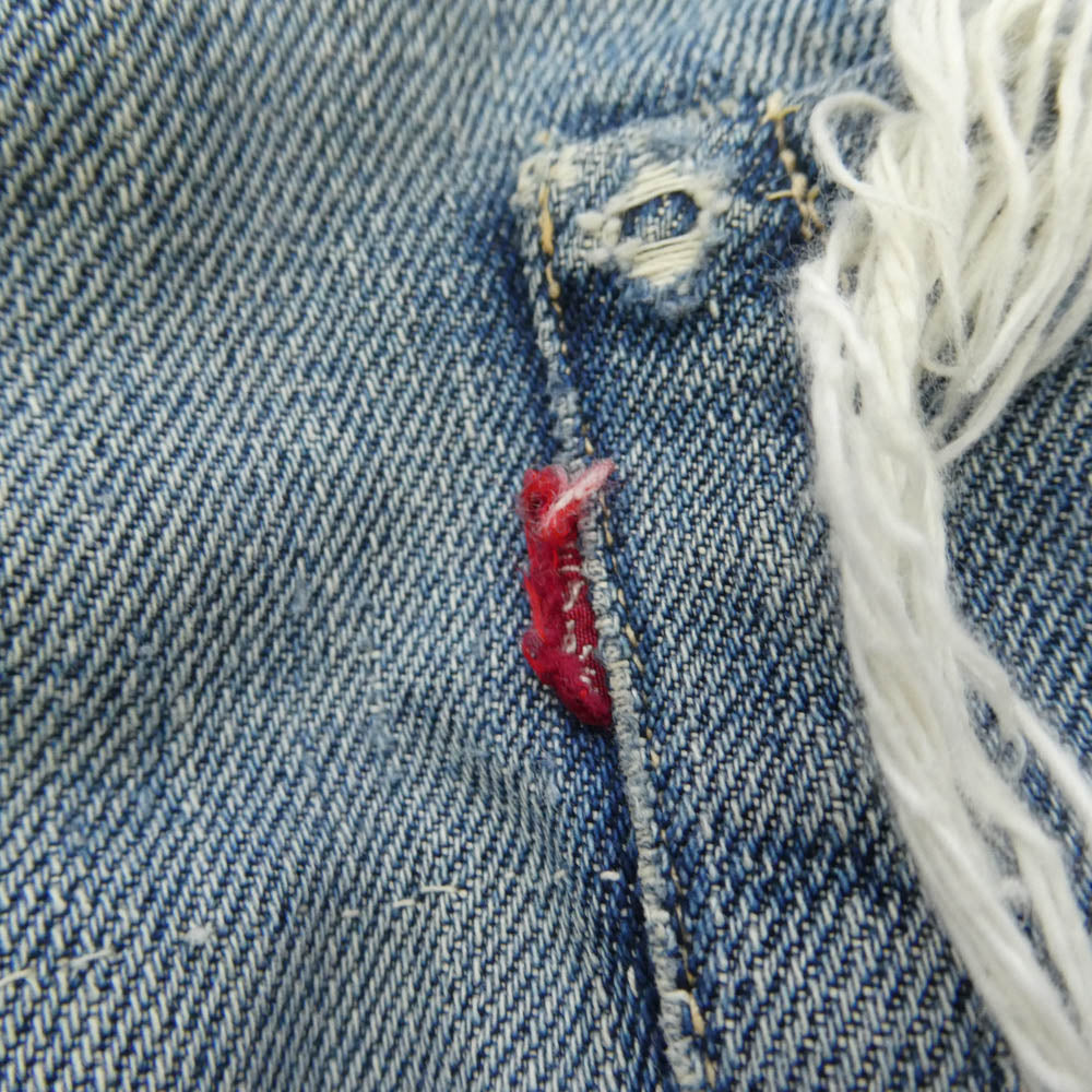 Levi's リーバイス 40s 501XX 47モデル トップボタン裏ドーム型刻印ツメ デニム パンツ W30 ブルー系 不明【中古】