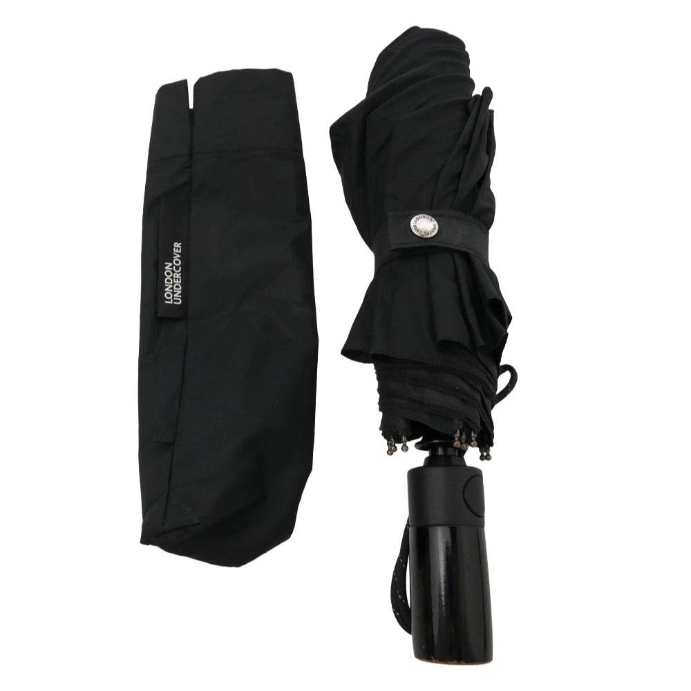 UNDERCOVER アンダーカバー London Auto Compact Umbrella ロンドン オート コンパクト アンブレラ 折りたたみ傘 ブラック系【中古】
